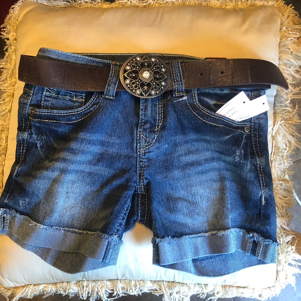 Women's Girl's Juniors Jean Shorts Size 3 NWT